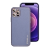 Forcell LEATHER bőr telefontok IPHONE 12 PRO blue