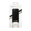 iDeal of Sweden Necklace telefontok iPhone 8 / 7 / 6 / SE Jet Black Croco