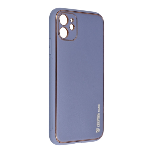 Forcell LEATHER bőr telefontok IPHONE 11 ( 6,1" ) blue