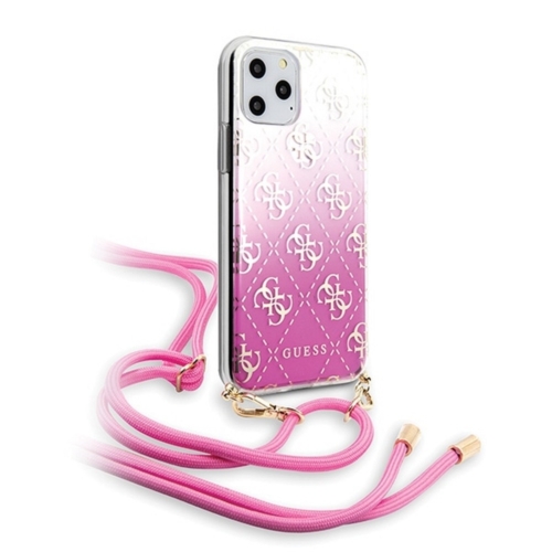 Eredeti GUESS telefontok GUHCN58WO4GPI iPhone 11 Pro pink