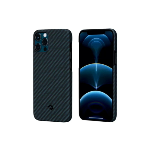 Pitaka tok Black / Blue Twill (KI1208P) Apple iPhone 12 Pro készülékhez