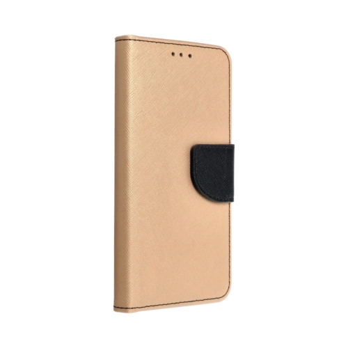Fancy Book case for IPHONE 13 black / gold