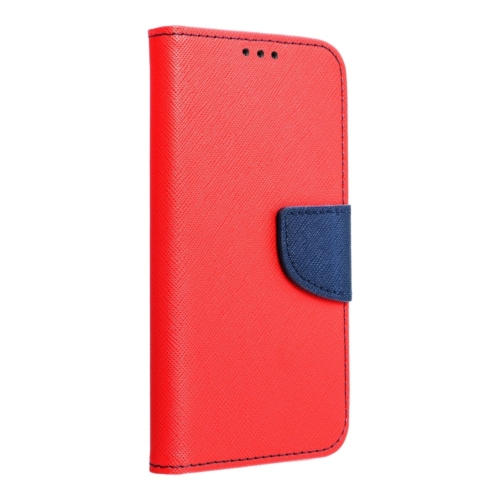 Fancy Book case for IPHONE 13 MINI red / navy