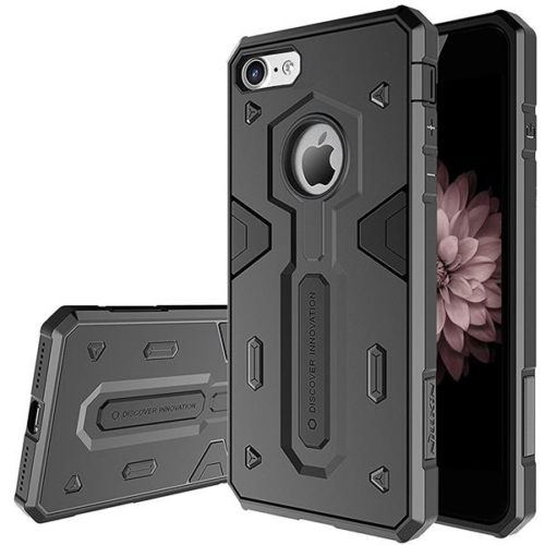 iPhone 8+ fekete Nillkin Defender II ütésálló telefontok
