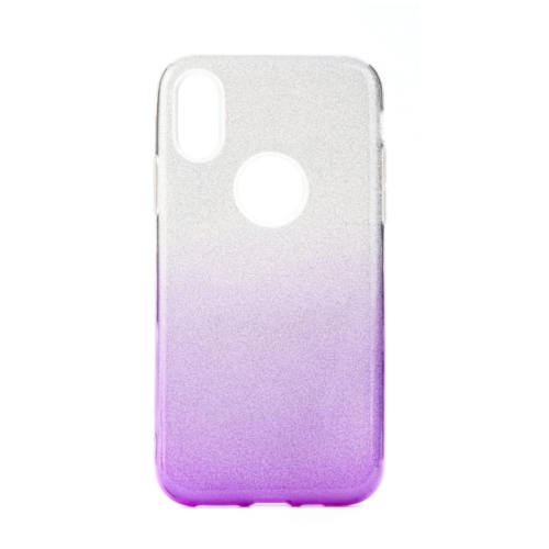 Forcell SHINING IPHONE 12 MINI clear/violet telefontok