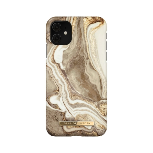 iDeal of Sweden Fashion telefontok iPhone 11 / XR Golden Sand Marble