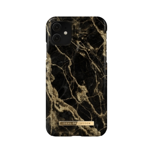 iDeal of Sweden Fashion telefontok iPhone 11 / XR Golden Smoke Marble