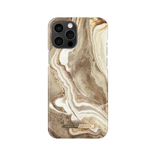 iDeal of Sweden Fashion telefontok iPhone 12 PRO MAX Golden Sand Marble
